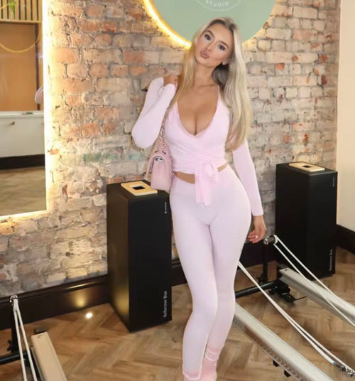 blush wrap set